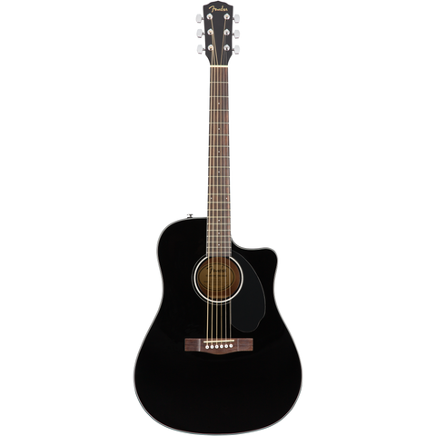  FENDER CD-60SCE BLACK #0970113006 