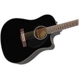  FENDER CD-60SCE BLACK #0970113006 