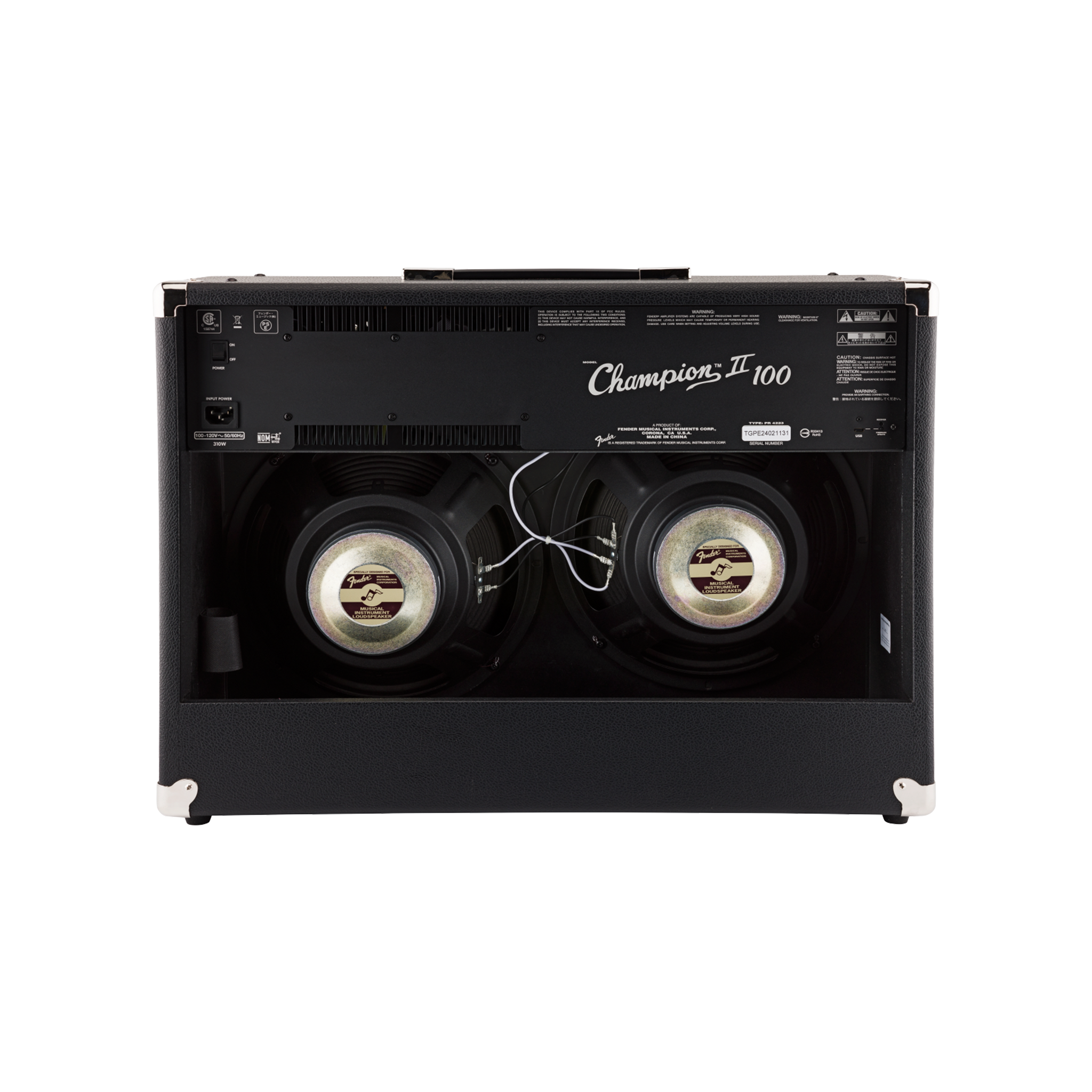  FENDER CHAMPION II 100 230V EUR #2330906900