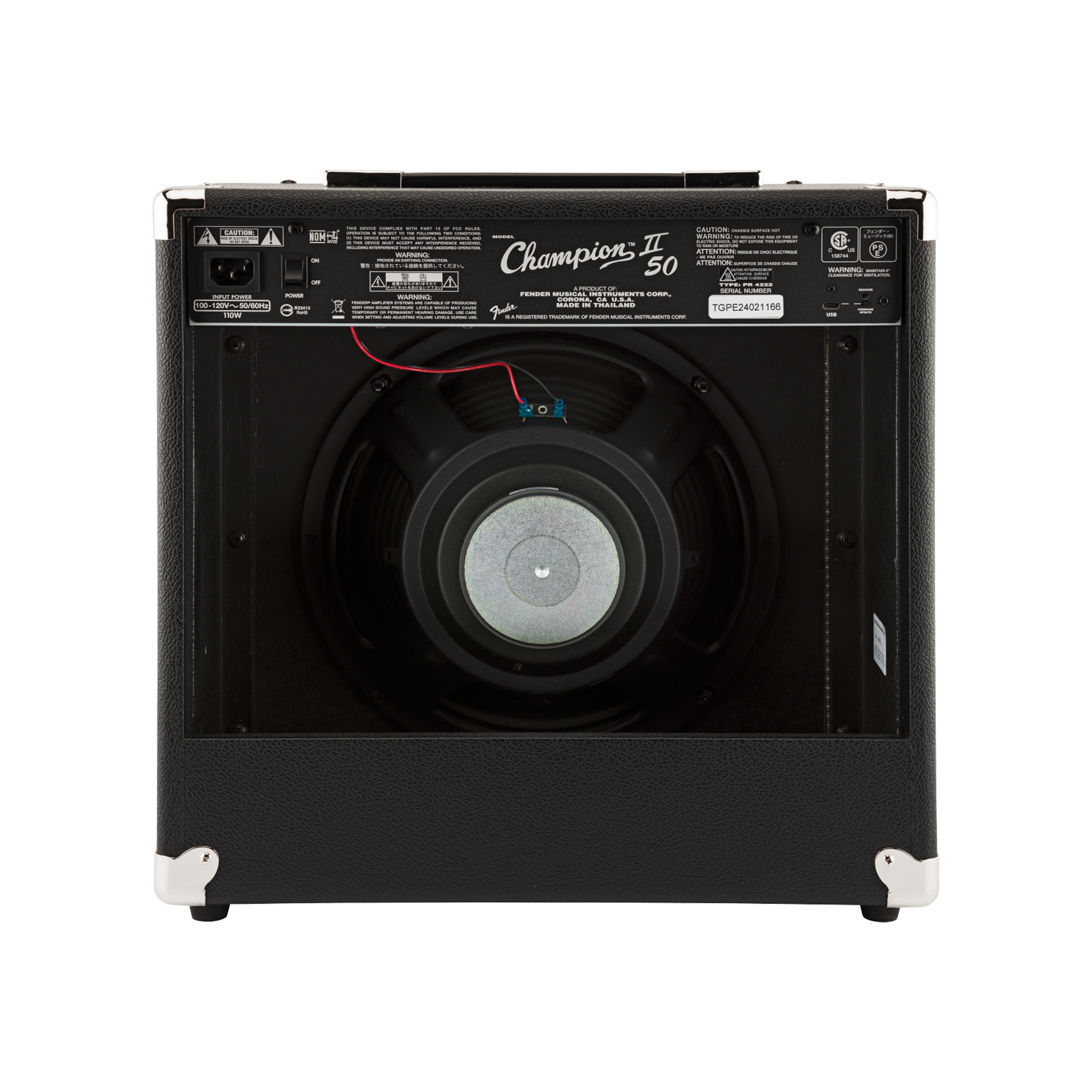  FENDER CHAMPION II 50 230V EUR #2330806900