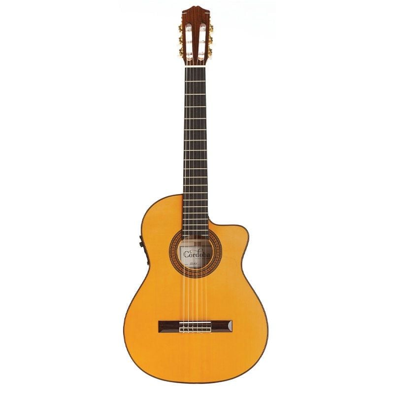  Cordoba Đàn Guitar Nylon 55FCE Thinbody - Honey Amber W/C 