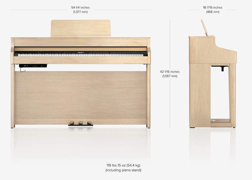 đàn piano điện roland hp701 có hiệu suất cao cấp