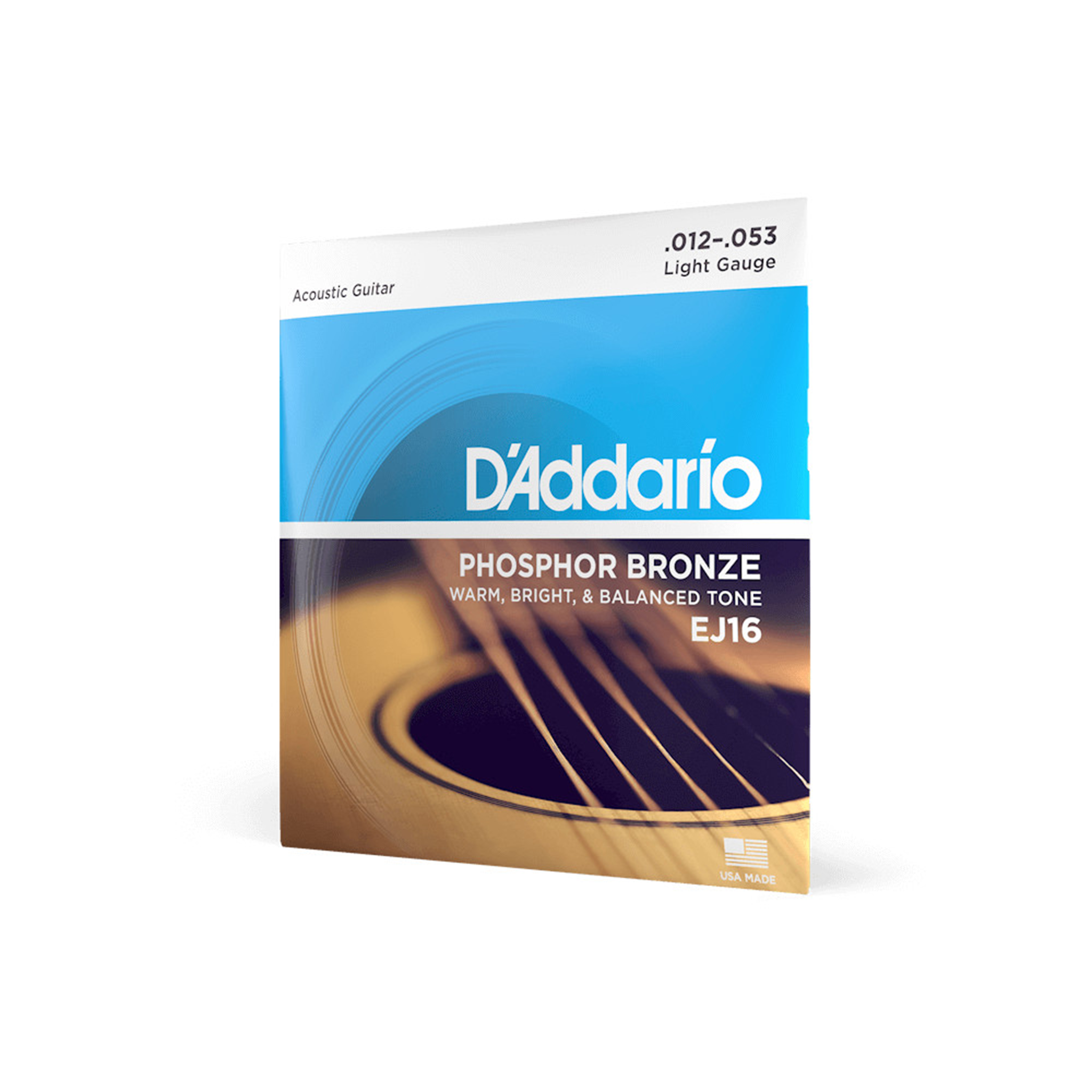  D'ADDARIO DÂY ĐÀN PHOSPHOR BRONZE ACOUSTIC 12-53 EJ16
