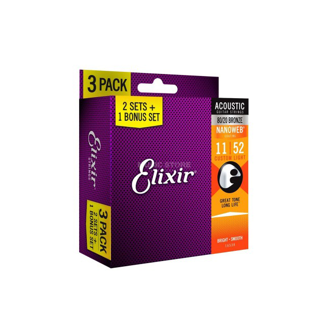  ELIXIR 3313216538 Dây đàn Guitar