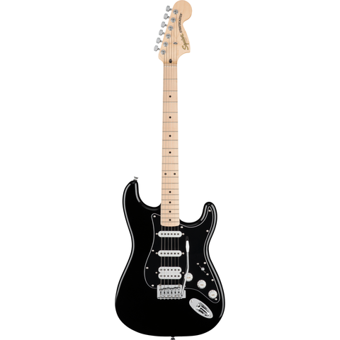  SQUIER FSR AFFINITY STRAT HSS MAPLE BLACK #0378103906 