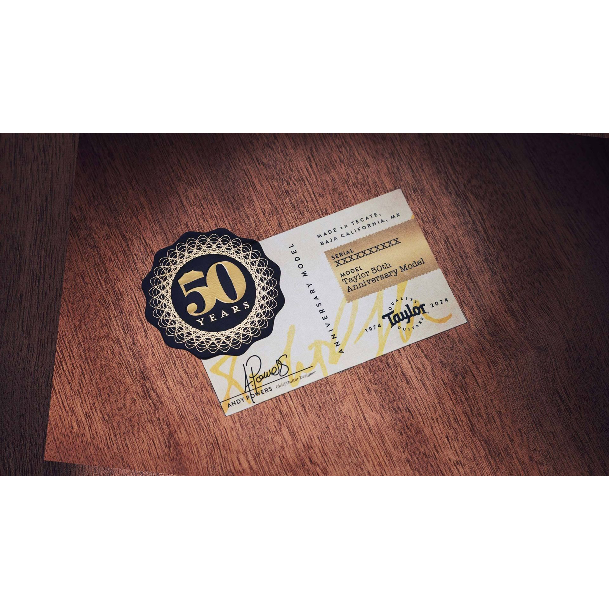  TAYLOR 50TH ANNIVERSARY GSMINI-E ROSEWOOD NATURAL LTD