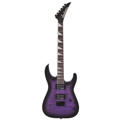  JACKSON JS32Q DINKY ARCH TOP AMARANTH HT TRANSPARENT PURPLE BURST #2918809592 