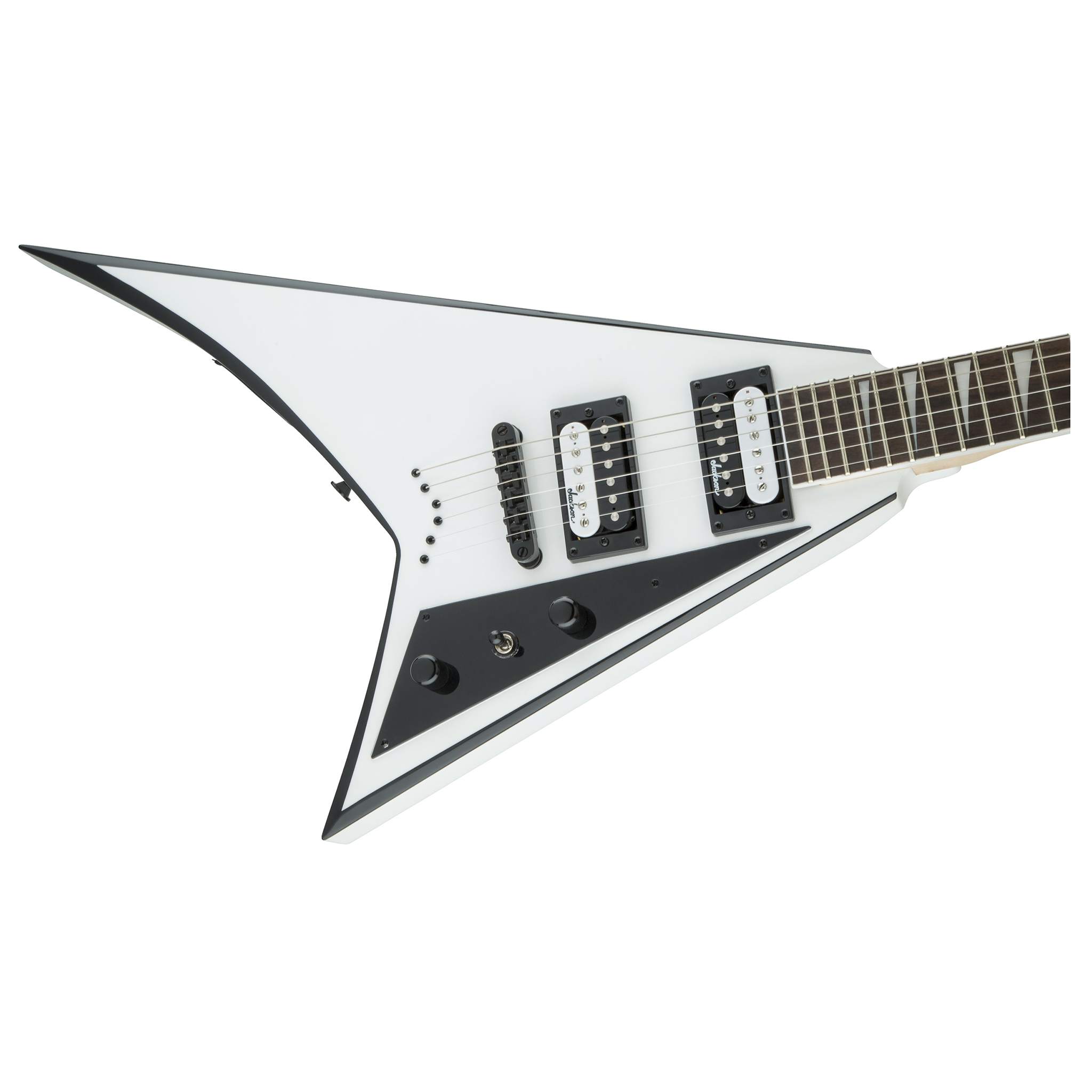  JACKSON JS32T RHOADS BLACK BEVELS WHITE #2910127577