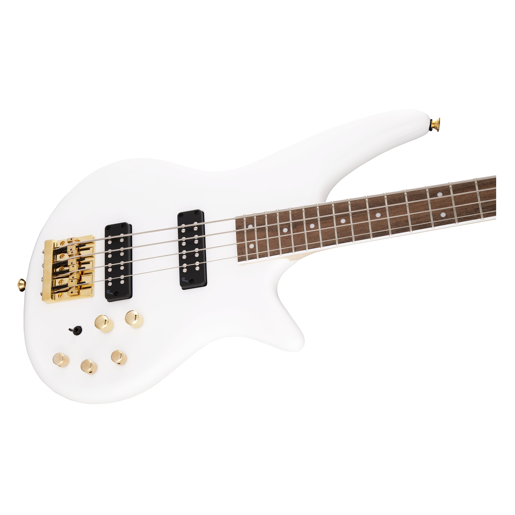  JACKSON JS3 SPECTRA BASS LAUREL GOLD HARDWARE SNOW WHITE #2919926576