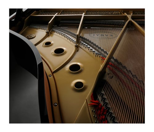 Khung đàn piano V-pro Plate GL-40 được làm từ chất liệu gang chắc chắn