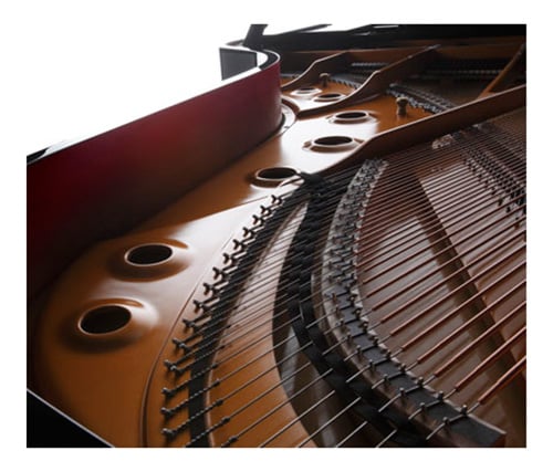 Khung kim loại là cấu trúc bằng sắt thể hiện sự trung lập về âm thanh của piano
