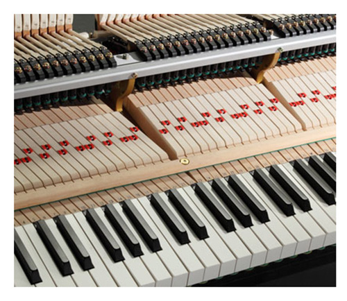 Phìm đàn kawai GX-7 dài mang đến cảm giác thoải mái khi chơi