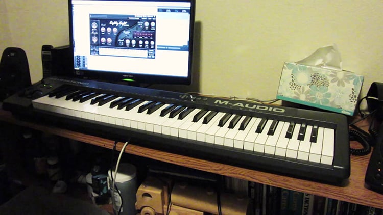  M-AUDIO - KEYSTATION61II - BÀN PHÍM USB MIDI 61 PHÍM