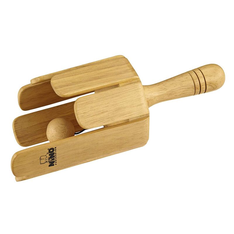  NINO NINO557 TRỐNG KHUẤY ĐỘNG CÓ BI GỖ BÊN TRONG 