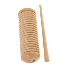 NINO NINO520 XÚC XẮC GỖ GUIRO MÀU NATURAL