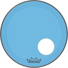 REMO MẶT BASS XANH CÓ LỖ, POWERSTROKE® 3,20