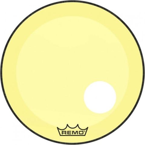  REMO MẶT BASS CÓ LỖ, COLORTONE™, 22" P3-1322-CT-YEOH 