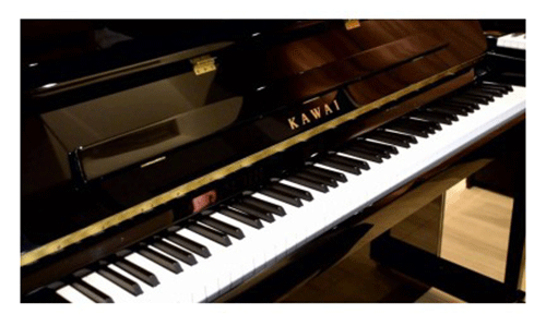 những phím đàn piano Kawai cũng đảm bảo sự chắc chắn