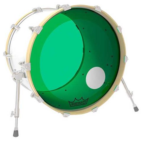  REMO MẶT BASS CÓ LỖ, COLORTONE™, 22" P3-1322-CT-GNOH 