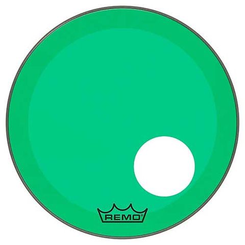  REMO MẶT BASS CÓ LỖ, COLORTONE™, 22" P3-1322-CT-GNOH 