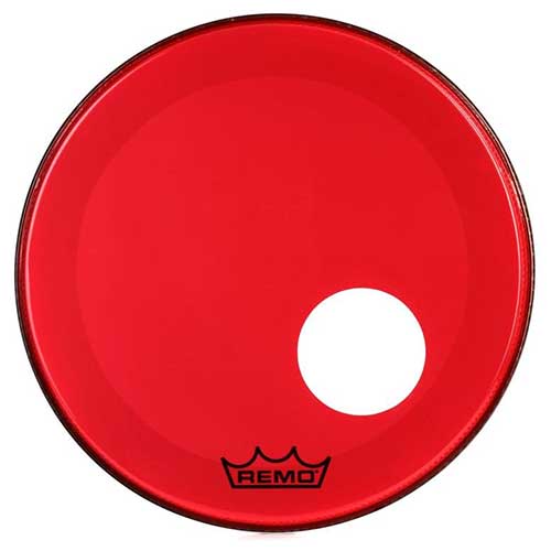  REMO MẶT BASS CÓ LỖ, COLORTONE™, 22