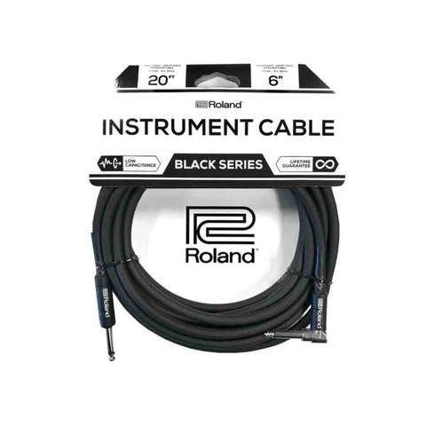  Roland Dây tín hiệu cho nhạc cụ có hai đầu giắc RIC-B20A 6m 