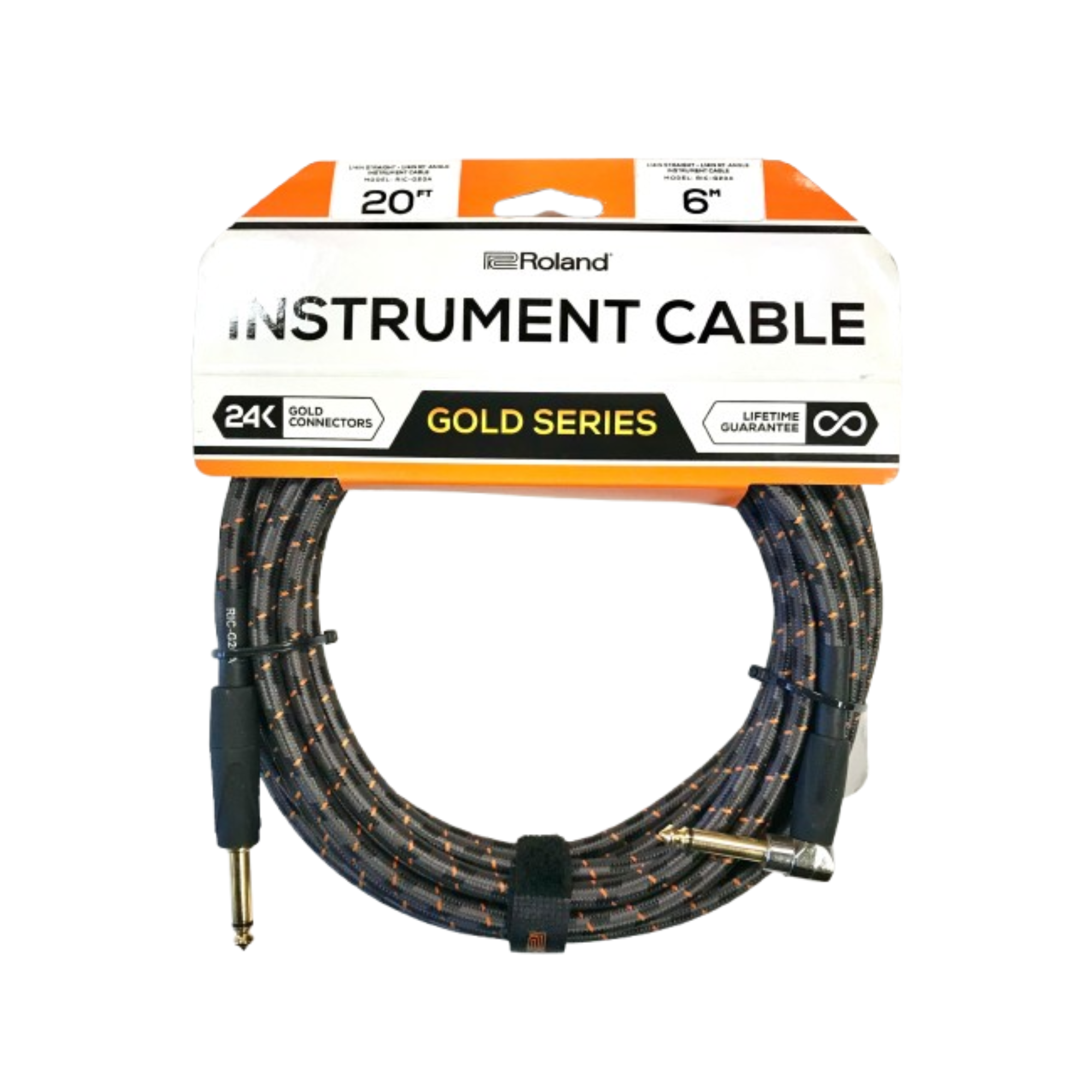  Roland Dây tín hiệu cho nhạc cụ có hai đầu giắc RIC-G10A 3m 