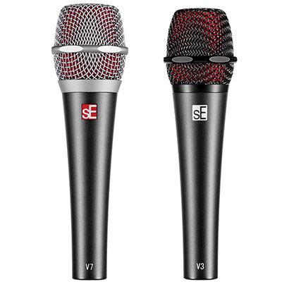  sE V7 MIC DÂY CẦM TAY MÀU ĐEN 