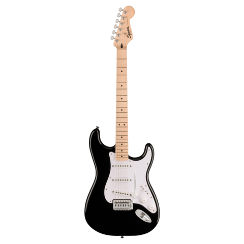  SQUIER SONIC STRAT MAPLE BLACK #0373152506 