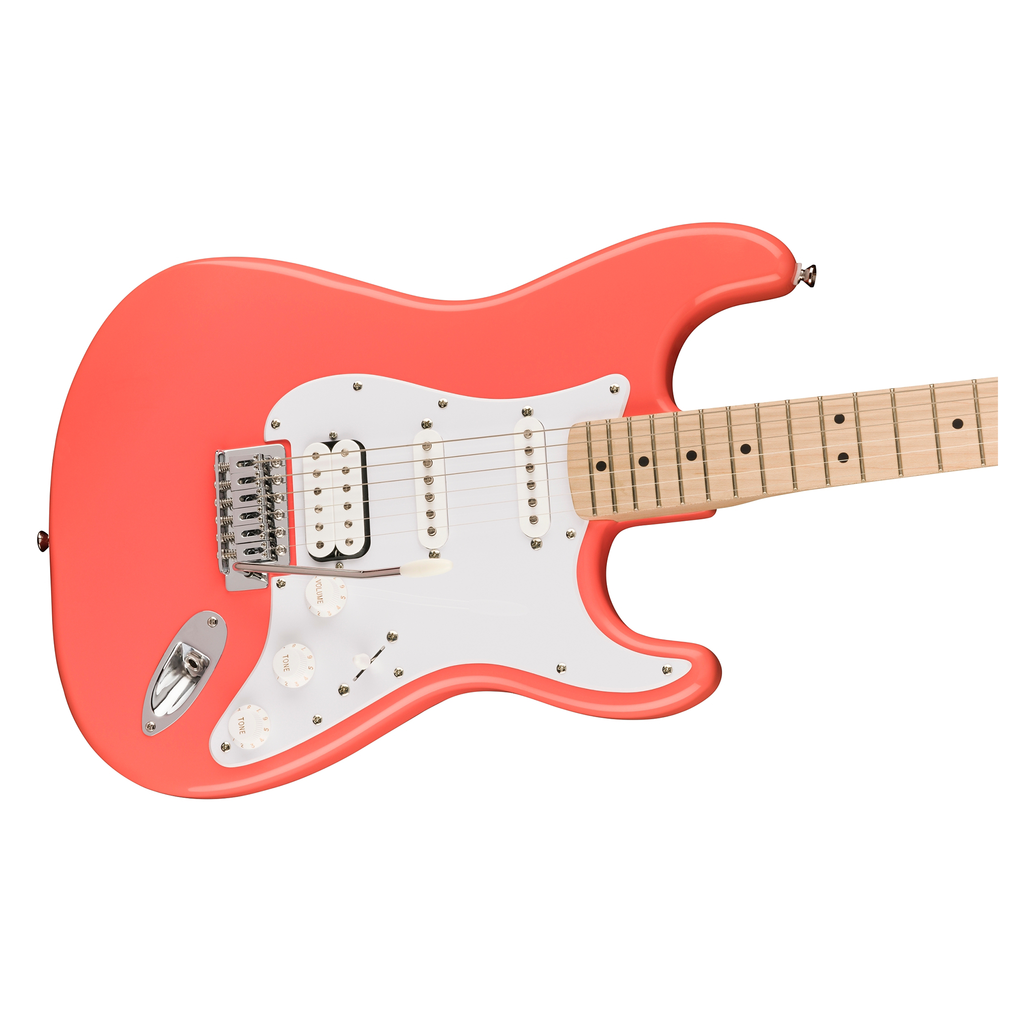  SQUIER SONIC STRAT HSS MAPLE TAHITIAN CORAL #0373202511