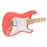 SQUIER SONIC STRAT HSS MAPLE TAHITIAN CORAL #0373202511 