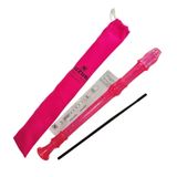 SUZUKI SRE-80 Sáo Recorder Soprano, thế bấm Baroque, Pink color 