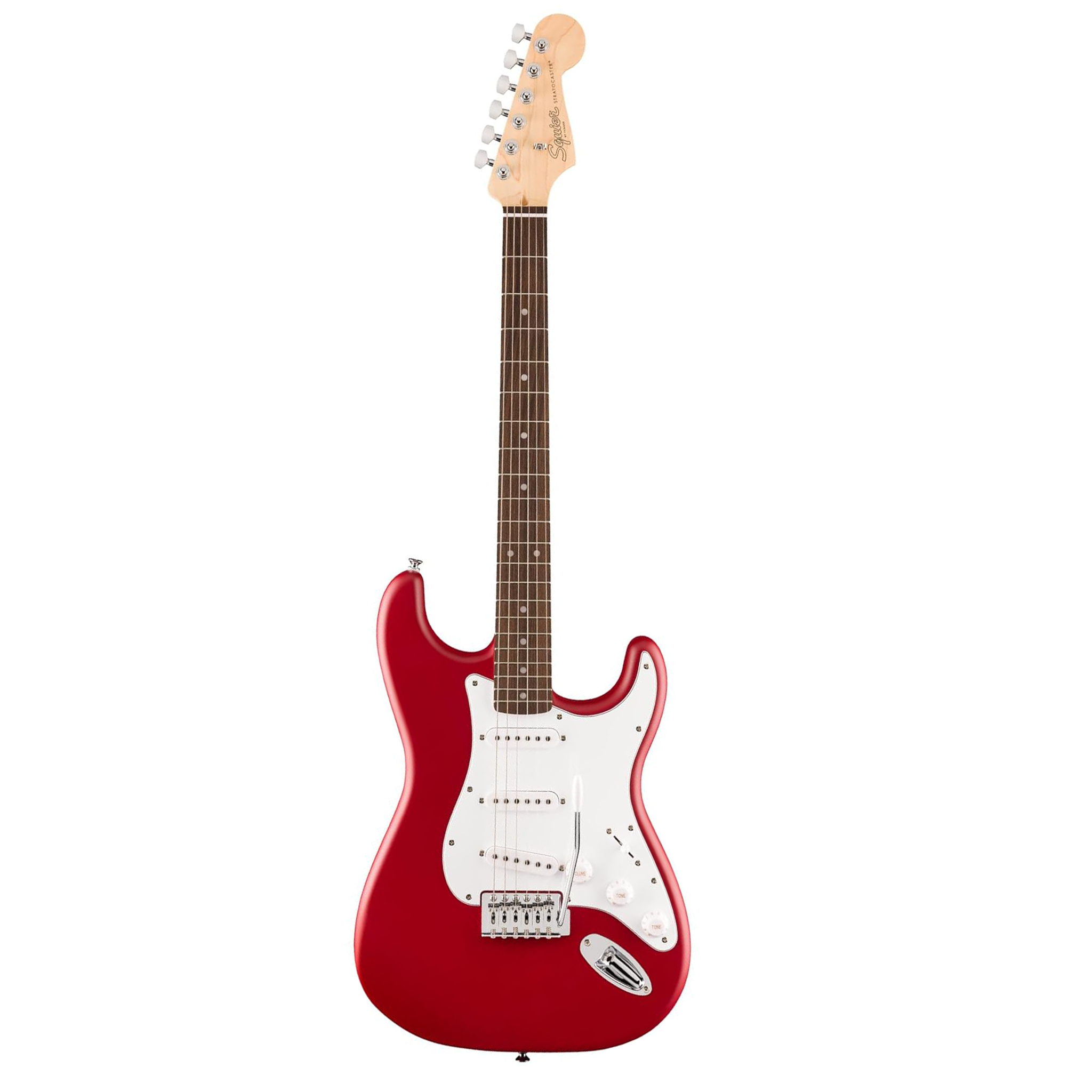  SQUIER DEBUT STRAT LAUREL DAKOTA RED #0379600554