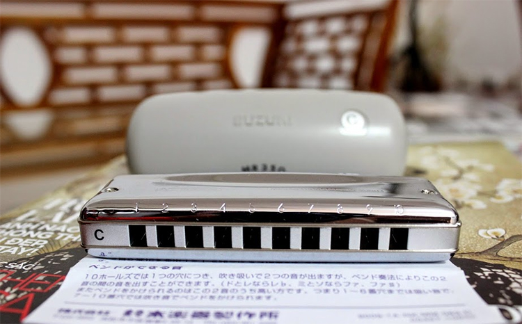  SUZUKI KÈN HARMONICA DIANOTIC PROMASTER C MR-350C