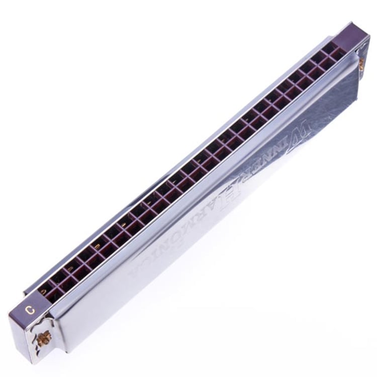  SUZUKI KÈN HARMONICA TREMOLO 24 LỖ W-24