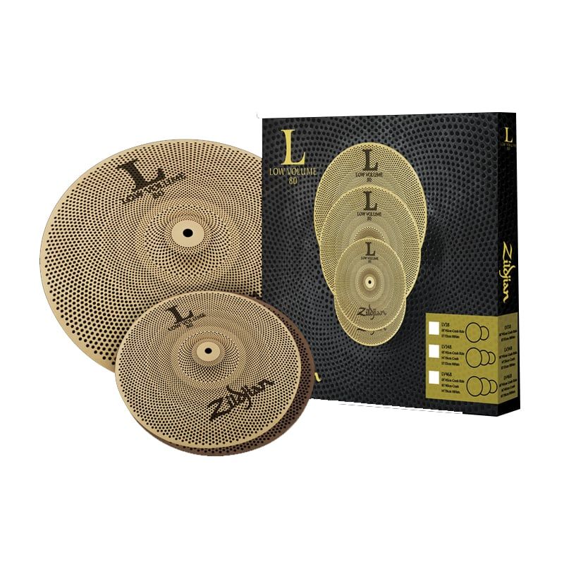  ZILDJIAN BỘ LÁ LOW VOLUME L80 13/18 LV38 