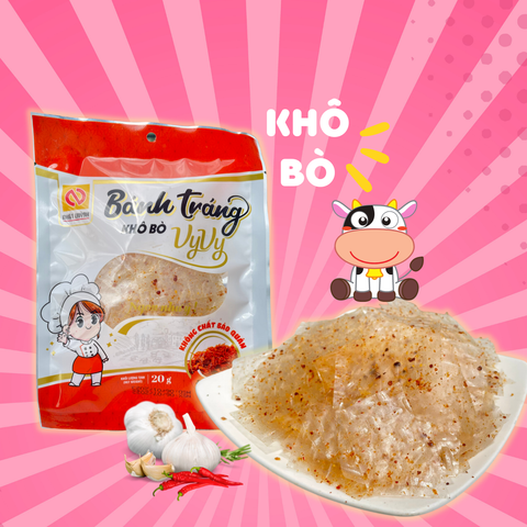  Bánh Tráng VyVy Khô Bò 20G 