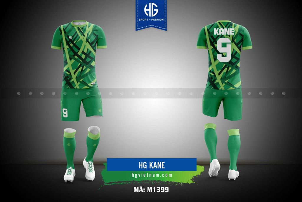  Áo bóng đá thiết kế M1399. HG Kane 