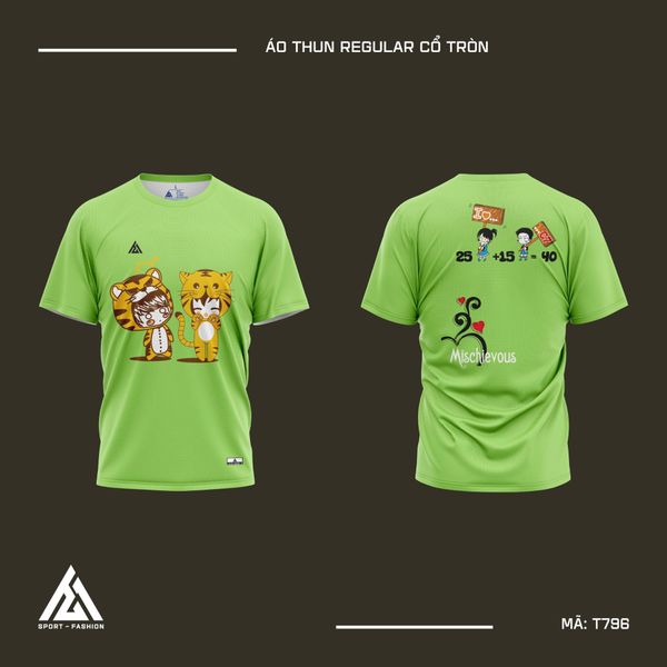  Áo đồng phục học sinh màu xanh cốm T796 