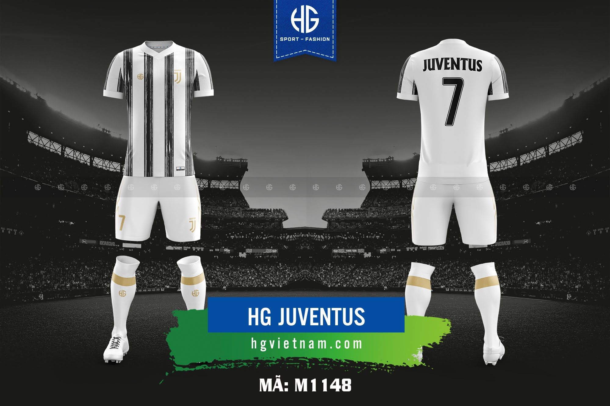  Áo bóng đá câu lạc bộ Juventus M1148. HG 