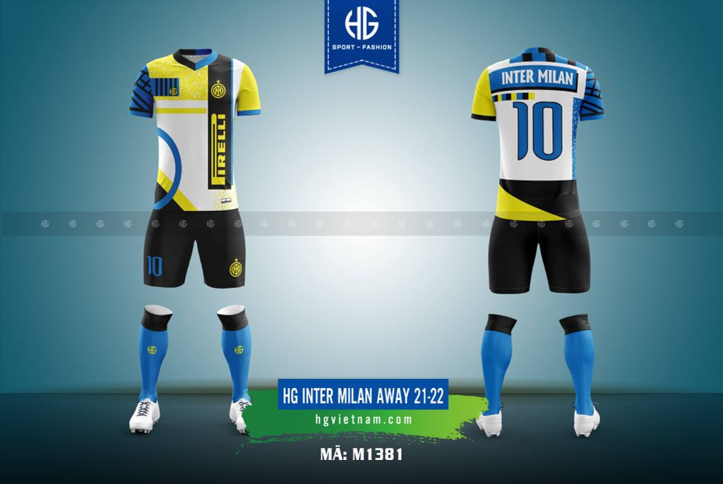  Áo bóng đá câu lạc bộ Inter Milan Away 21-22 M1381. HG 