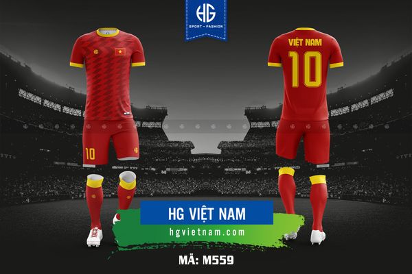  Áo bóng đá đội tuyển Việt Nam M559. HG 