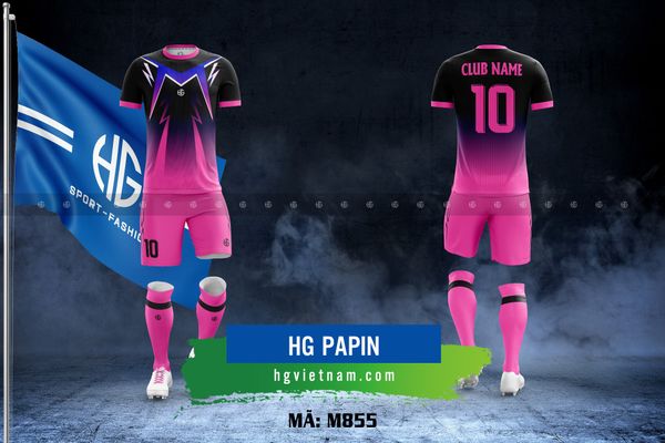  Áo bóng đá thiết kế M855. HG Papin 
