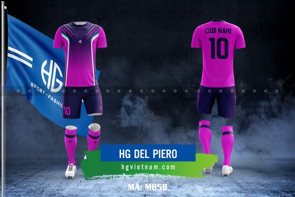  Áo bóng đá thiết kế M858. HG Piero 