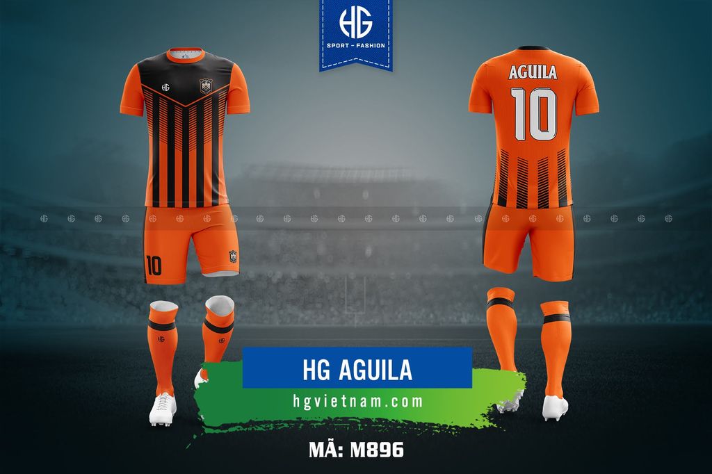  Áo bóng đá câu lạc bộ Aguila M896. HG 
