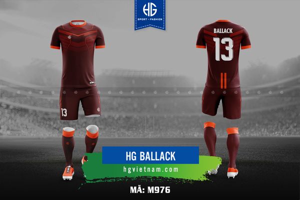  Áo bóng đá thiết kế M976. HG Ballack 