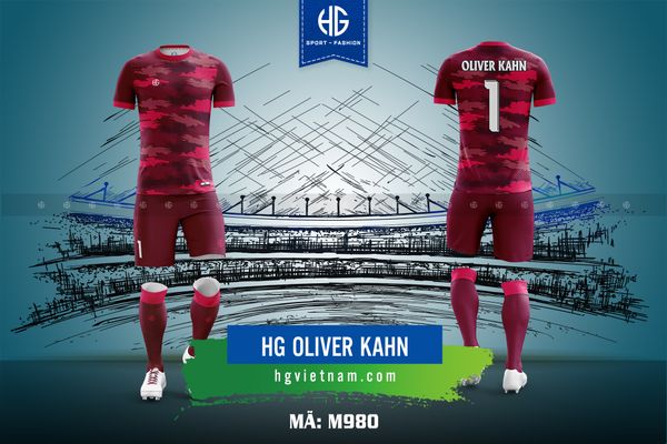  Áo bóng đá thiết kế M980. HG Oliver Kahn 