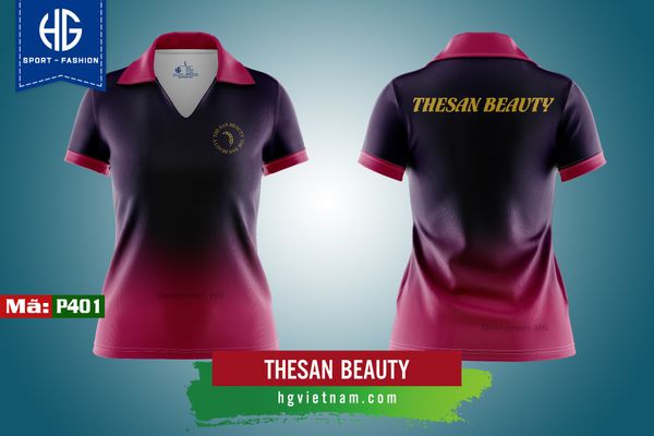  Tổng hợp mẫu áo đồng phục polo màu tím 