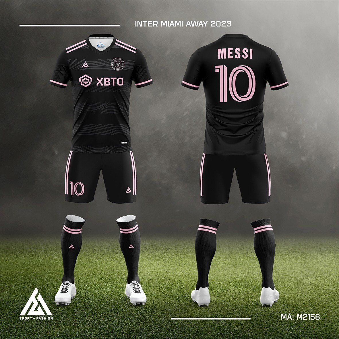  Bộ bóng đá câu lạc bộ Inter Miami Home 2023 M2155 