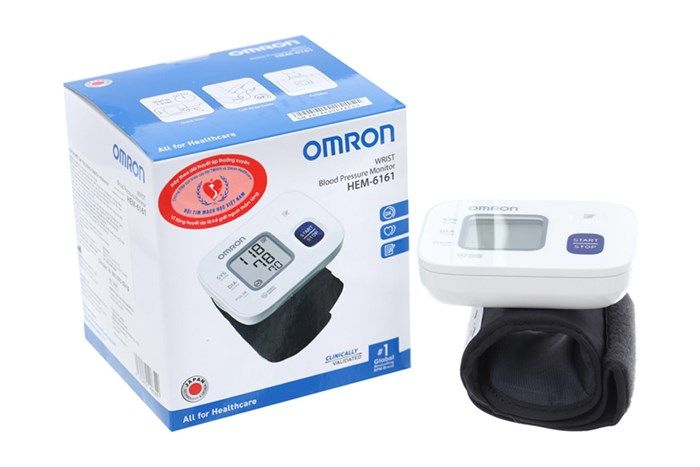 Máy đo huyết áp điện tử cổ tay Omron HEM-6161